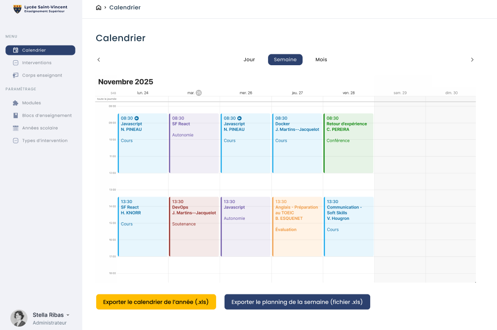 Projet Gestion Licence